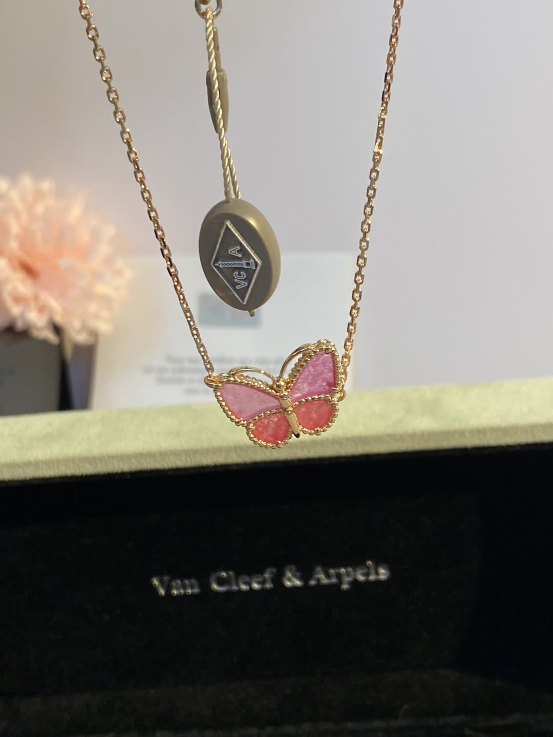 Van Cleef & Arpels Butterfly Necklace